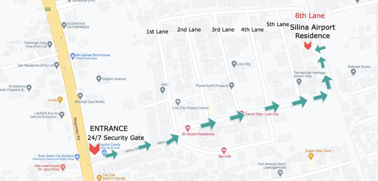 Silina Airport Transit Hotel & Residence 카투나야크 외부 사진